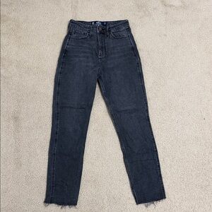 Hollister Dark Gray High Rise Women's Jeans